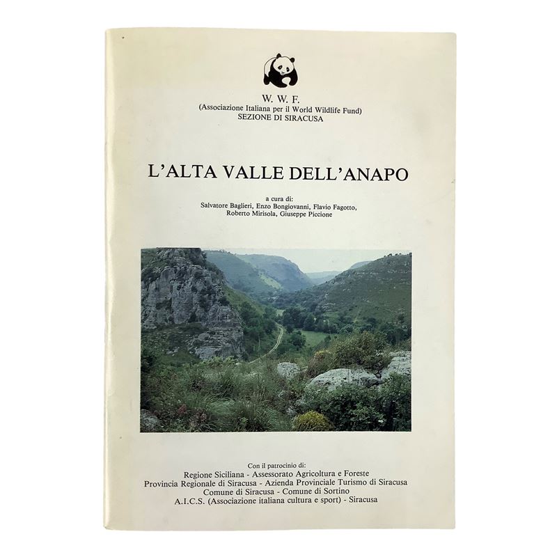 Opuscolo, L'Alta Valle dell'Anapo