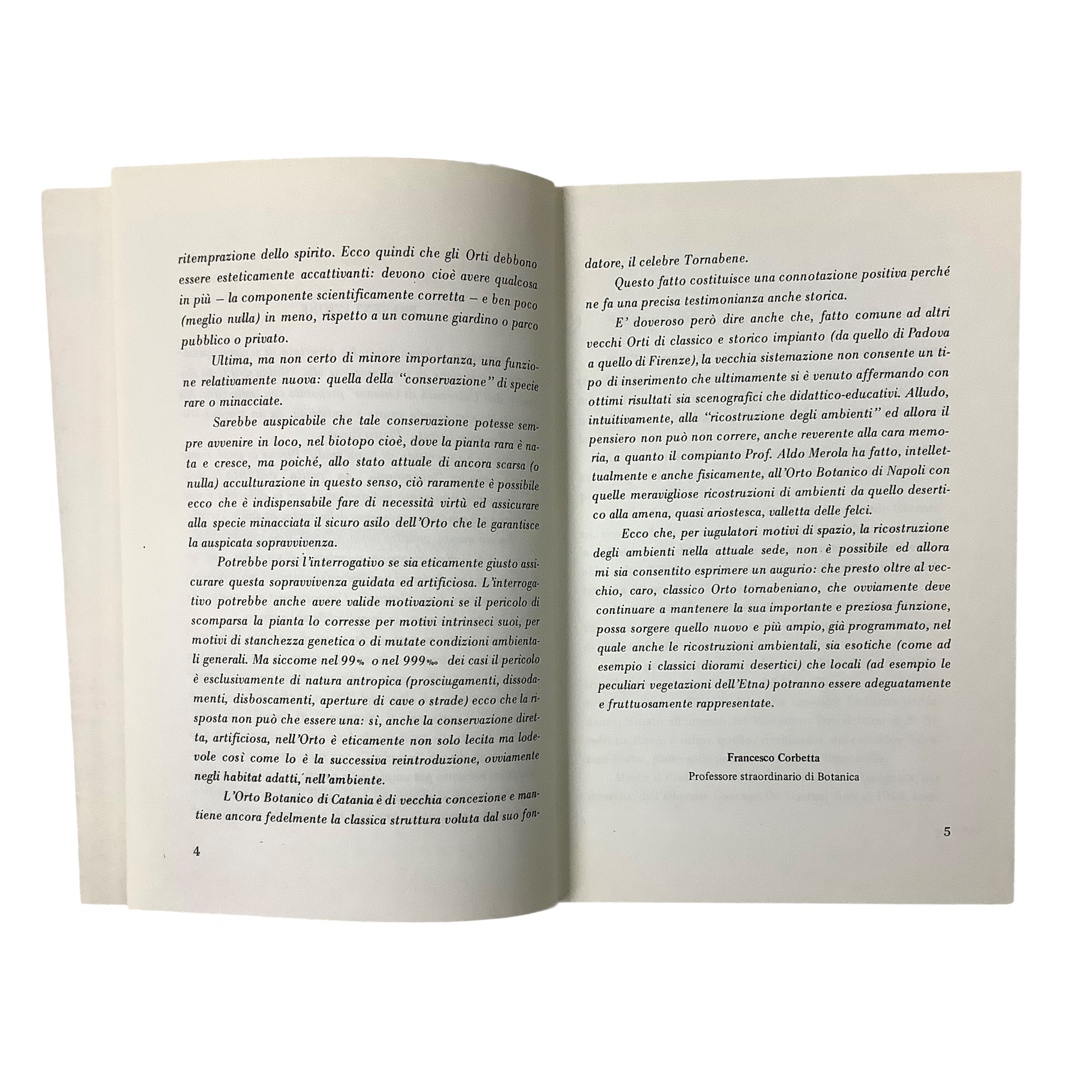 Pietro Pavone - Guida alla visita dell'Orto Botanico