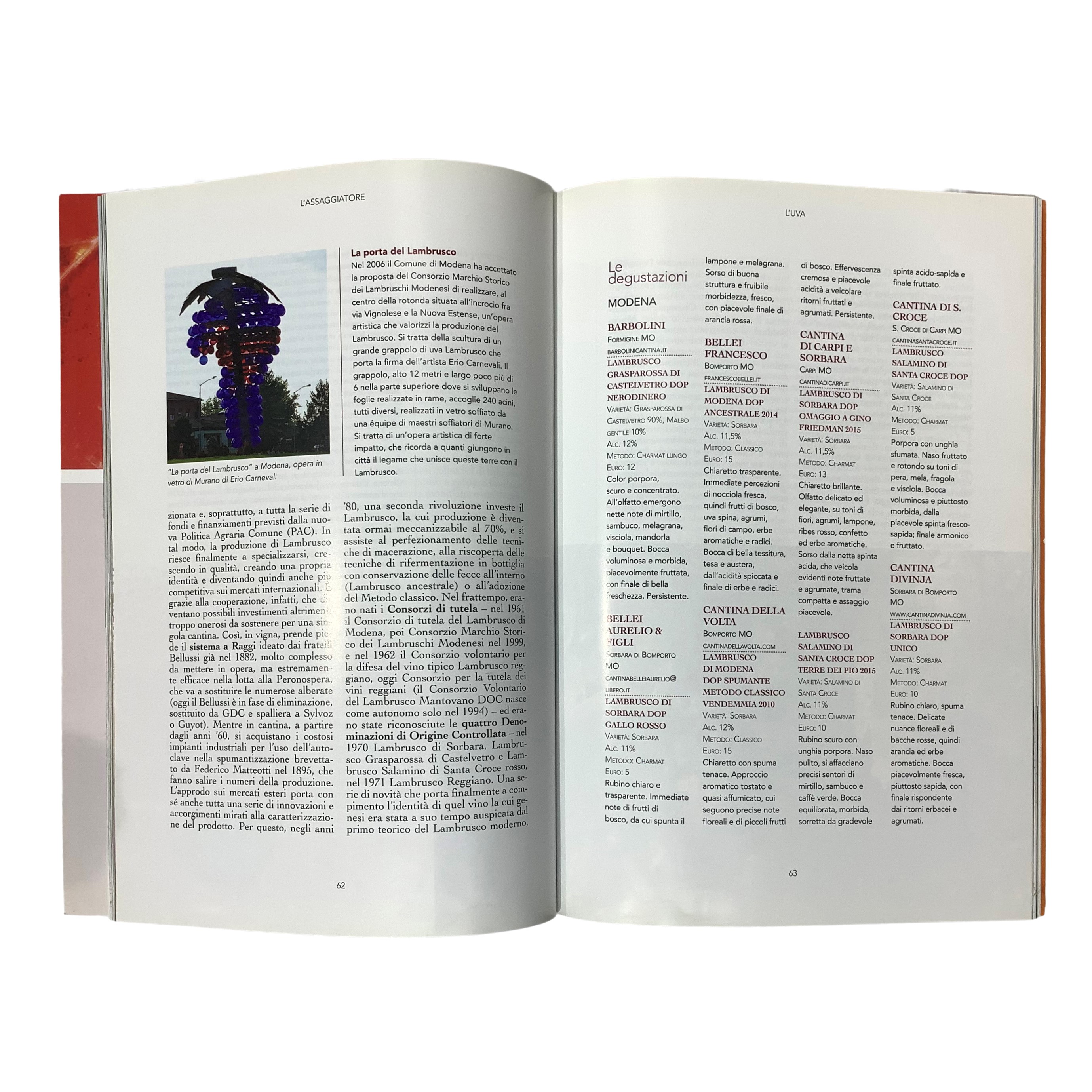 ONAV, L’Assaggiatore – Vulcani e Vini (Periodico, 2016)