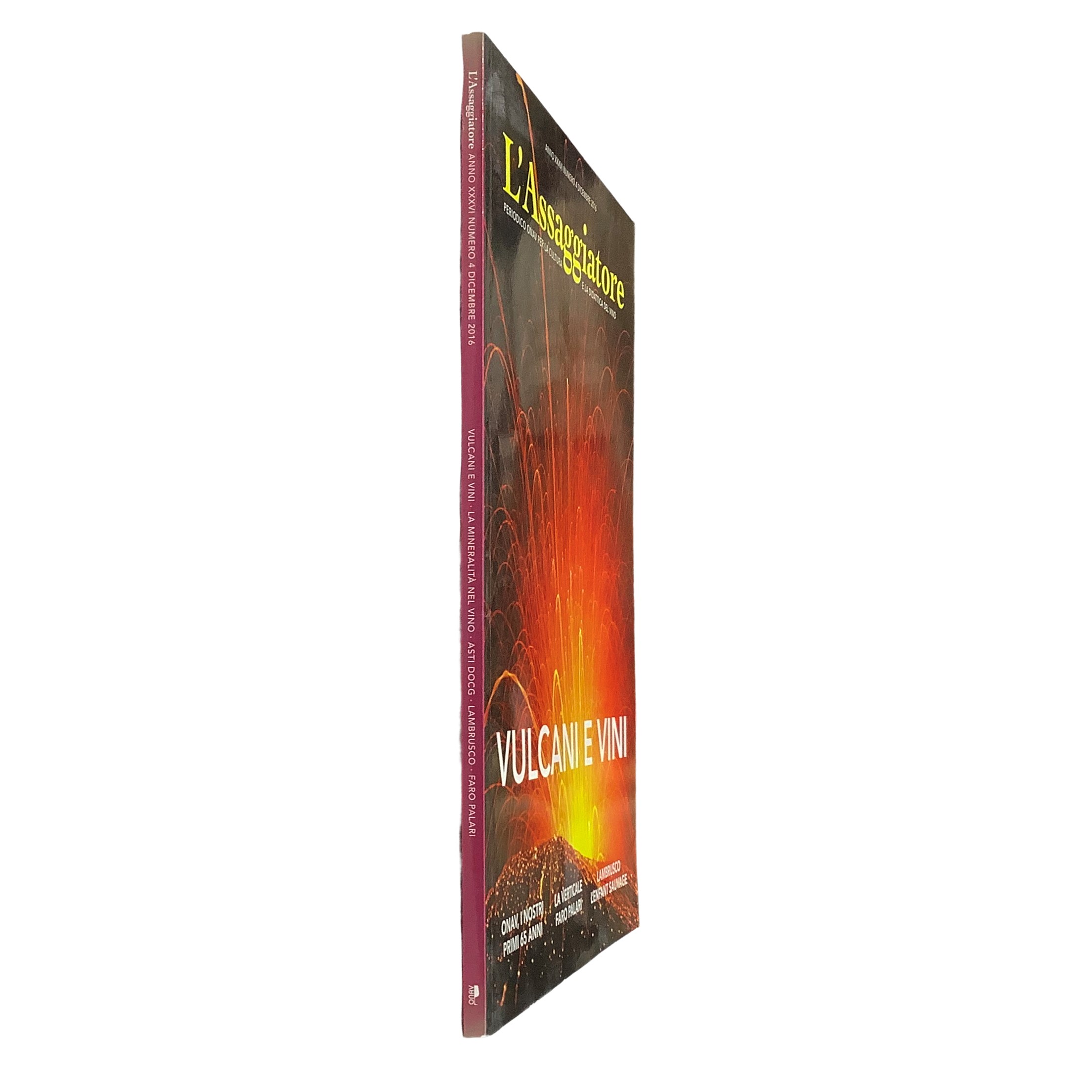 ONAV, L’Assaggiatore – Vulcani e Vini (Periodico, 2016)