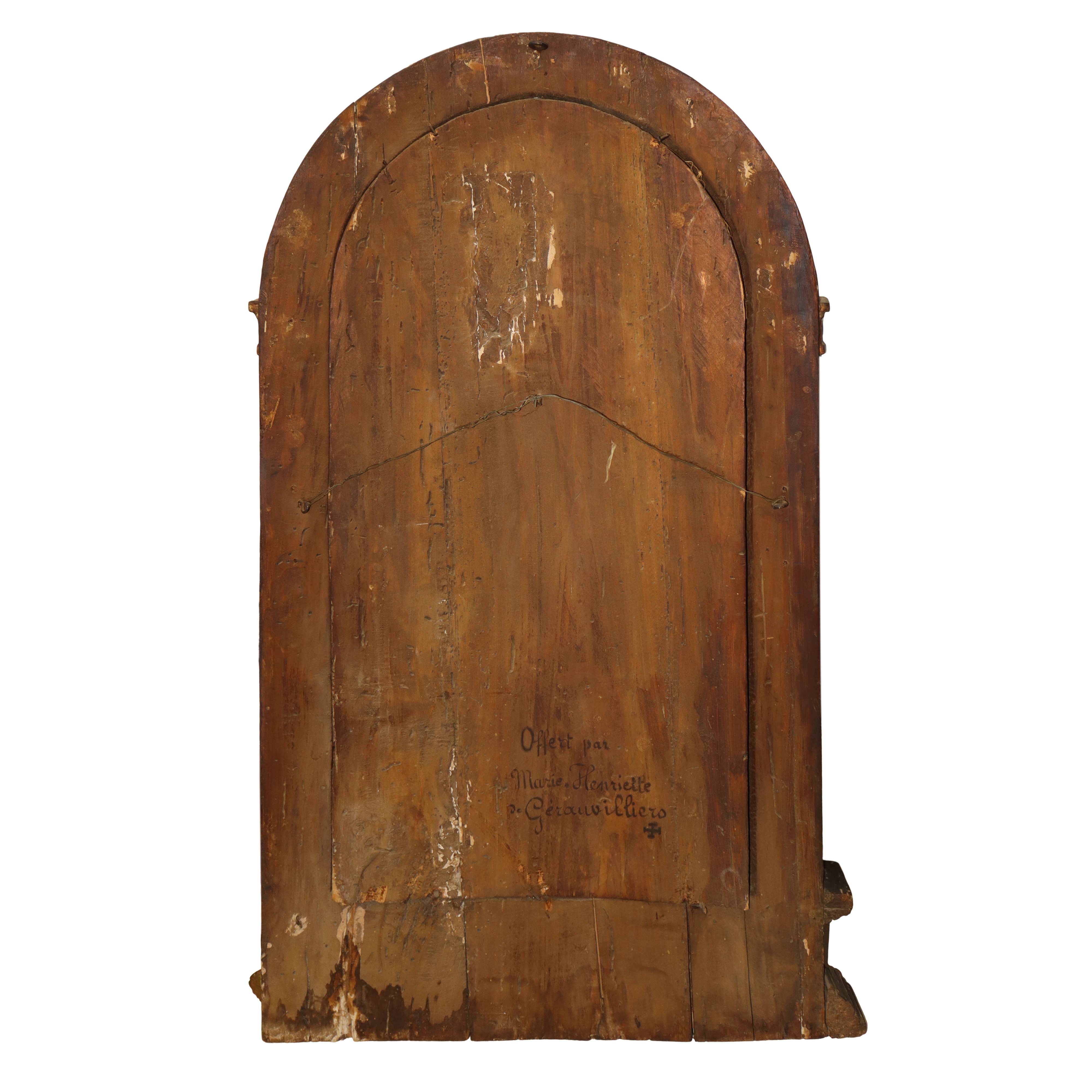 San Domenico, icona su fondo oro