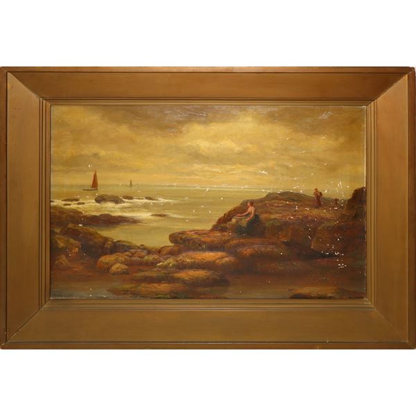 William Scott Myles - Marina con barche