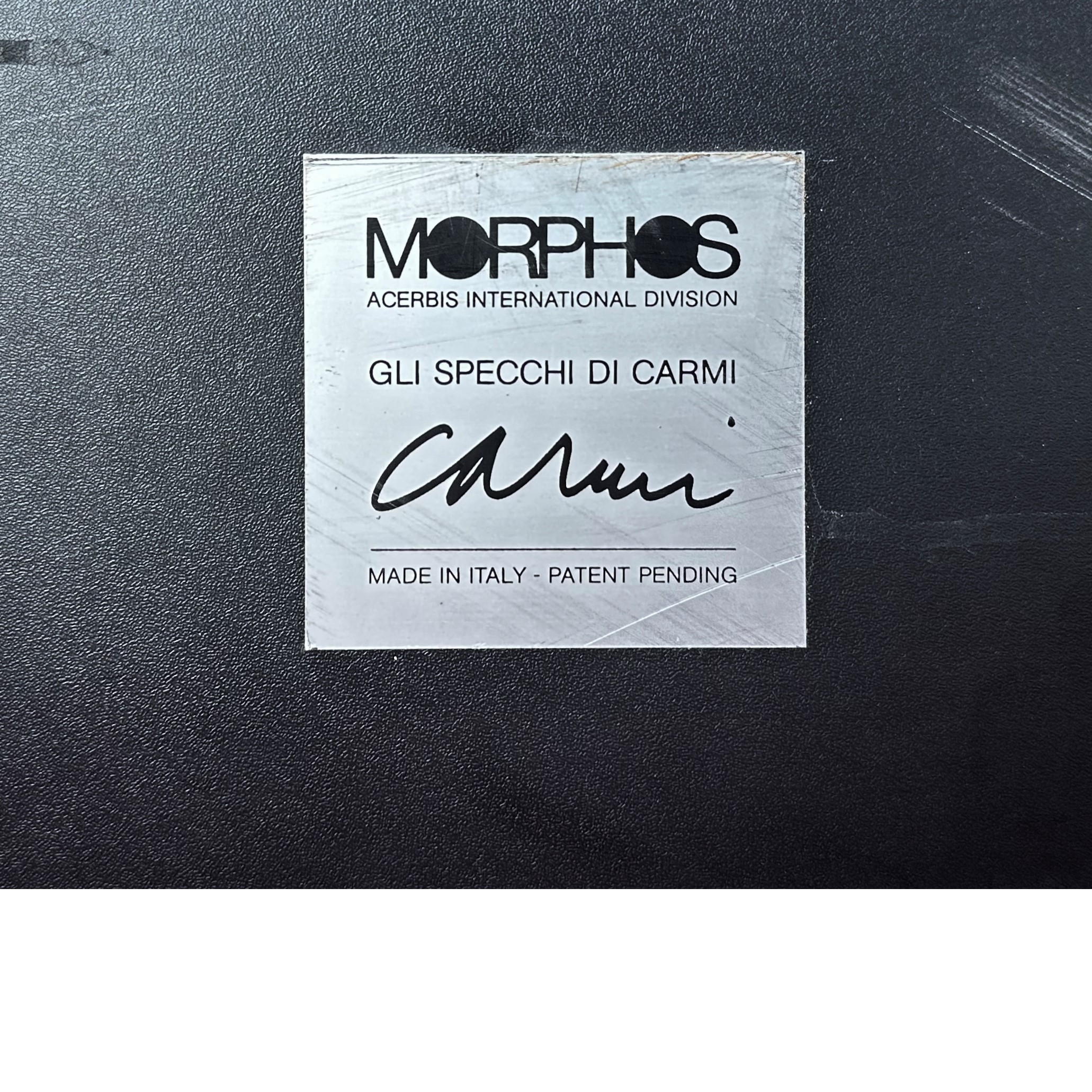 Specchiera di Eugenio Carmi per Acerbis International
