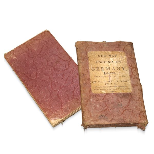 Richard Holmes Laurie - Map of the postal routes of Central and Southern Europe