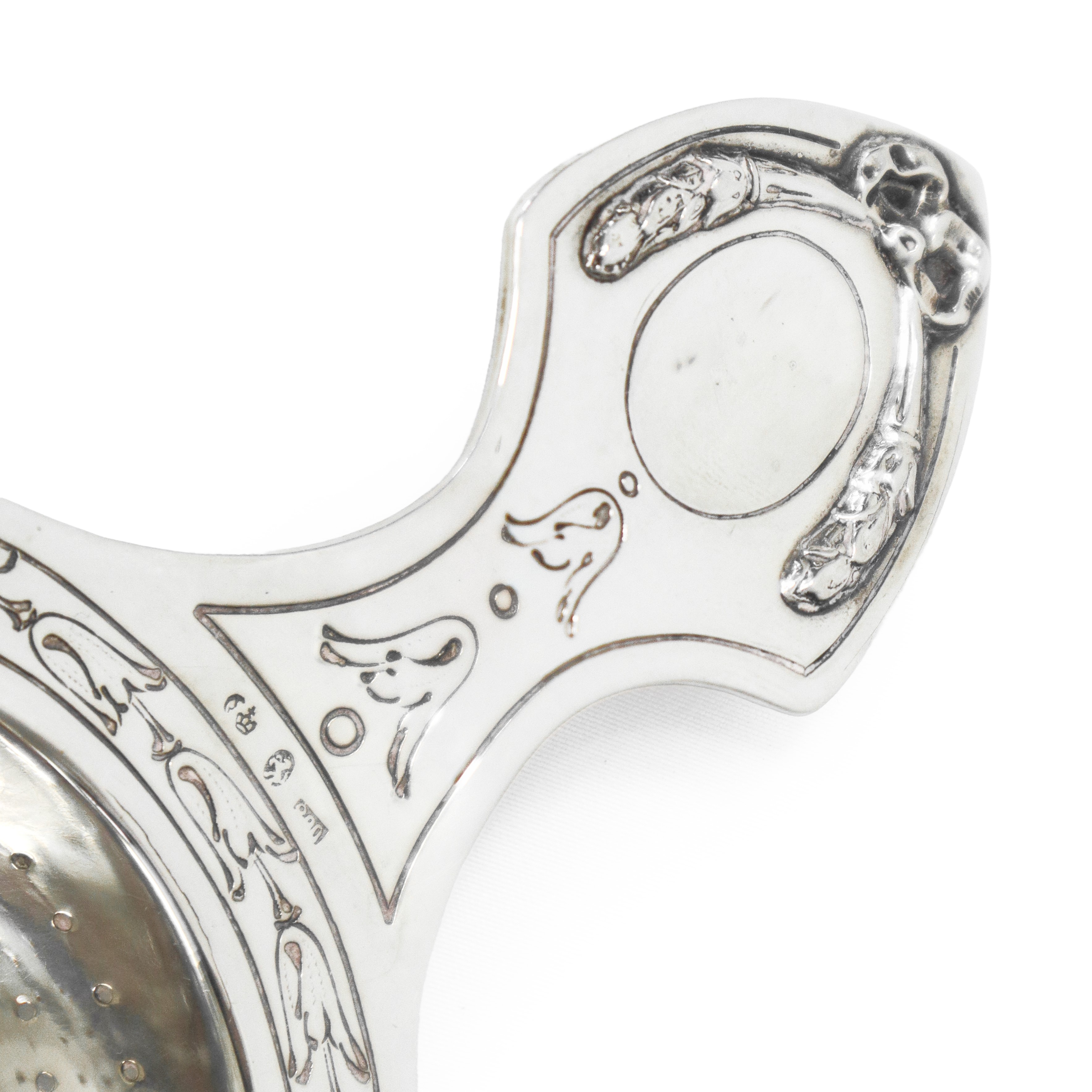 Colino con lavorazione in argento 800