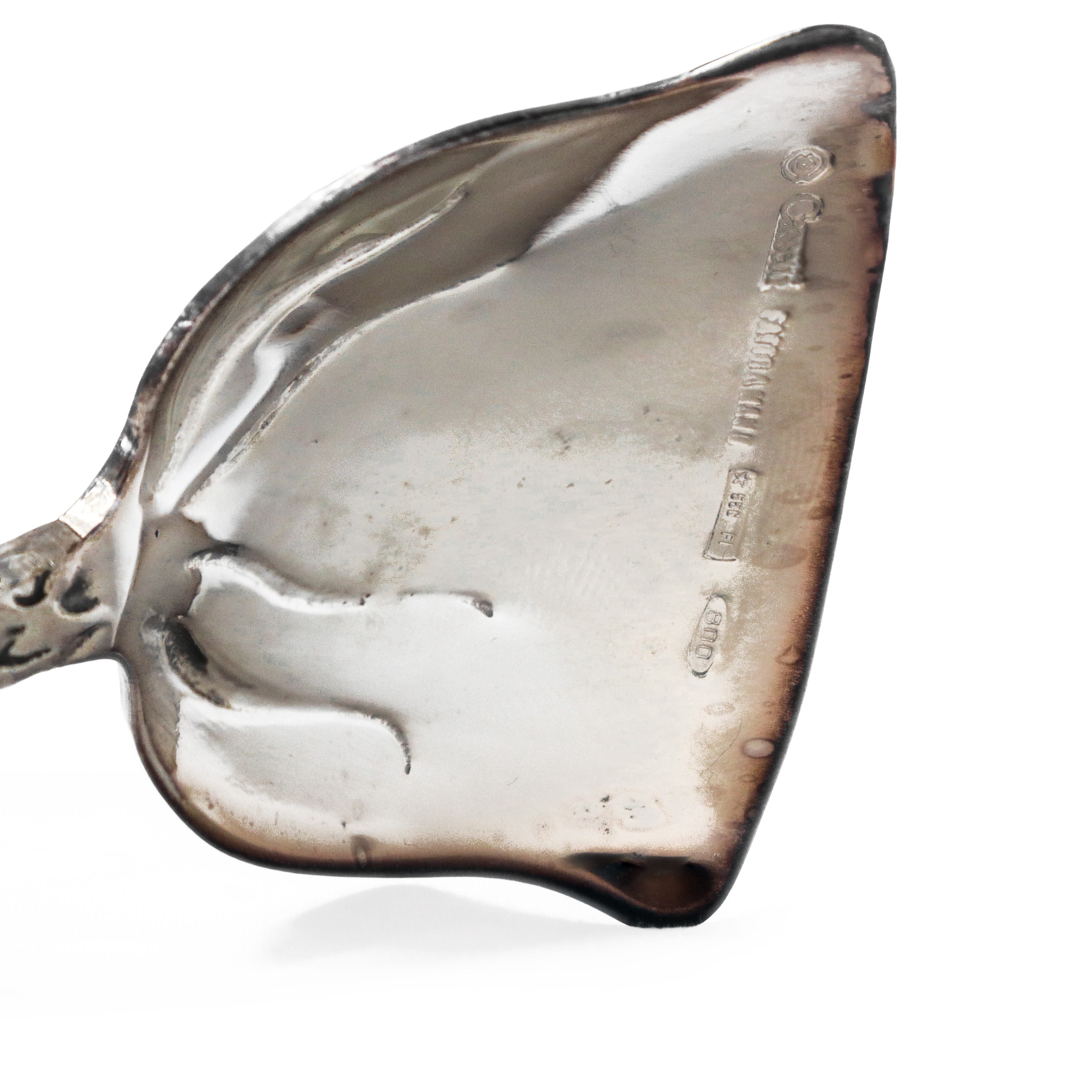 Cucchiaino da portata in argento 800