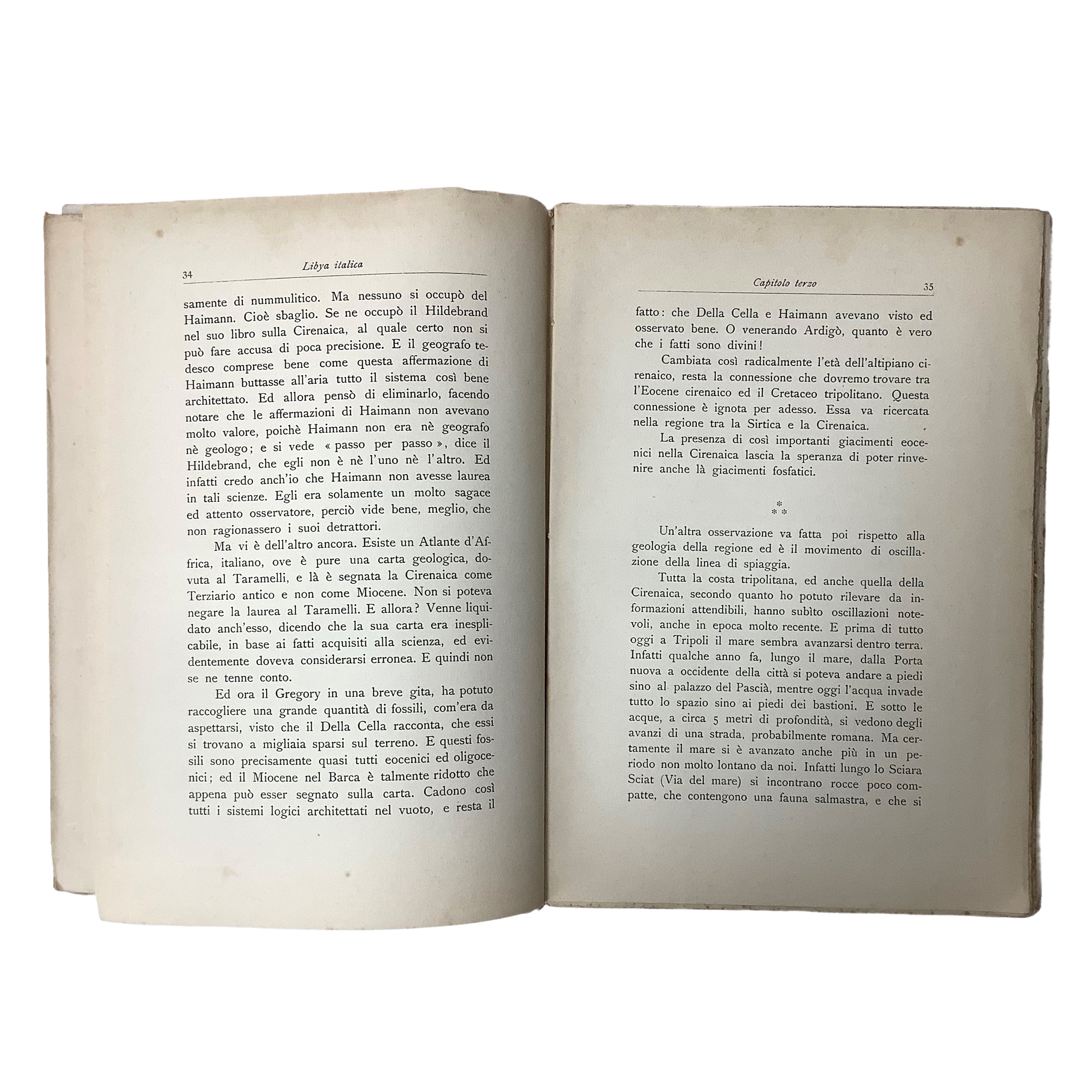 Paolo Eugenio Vinassa De Regny - Paolo Eugenio, Libya Italica. Terreni ed acque, vita e colture d...