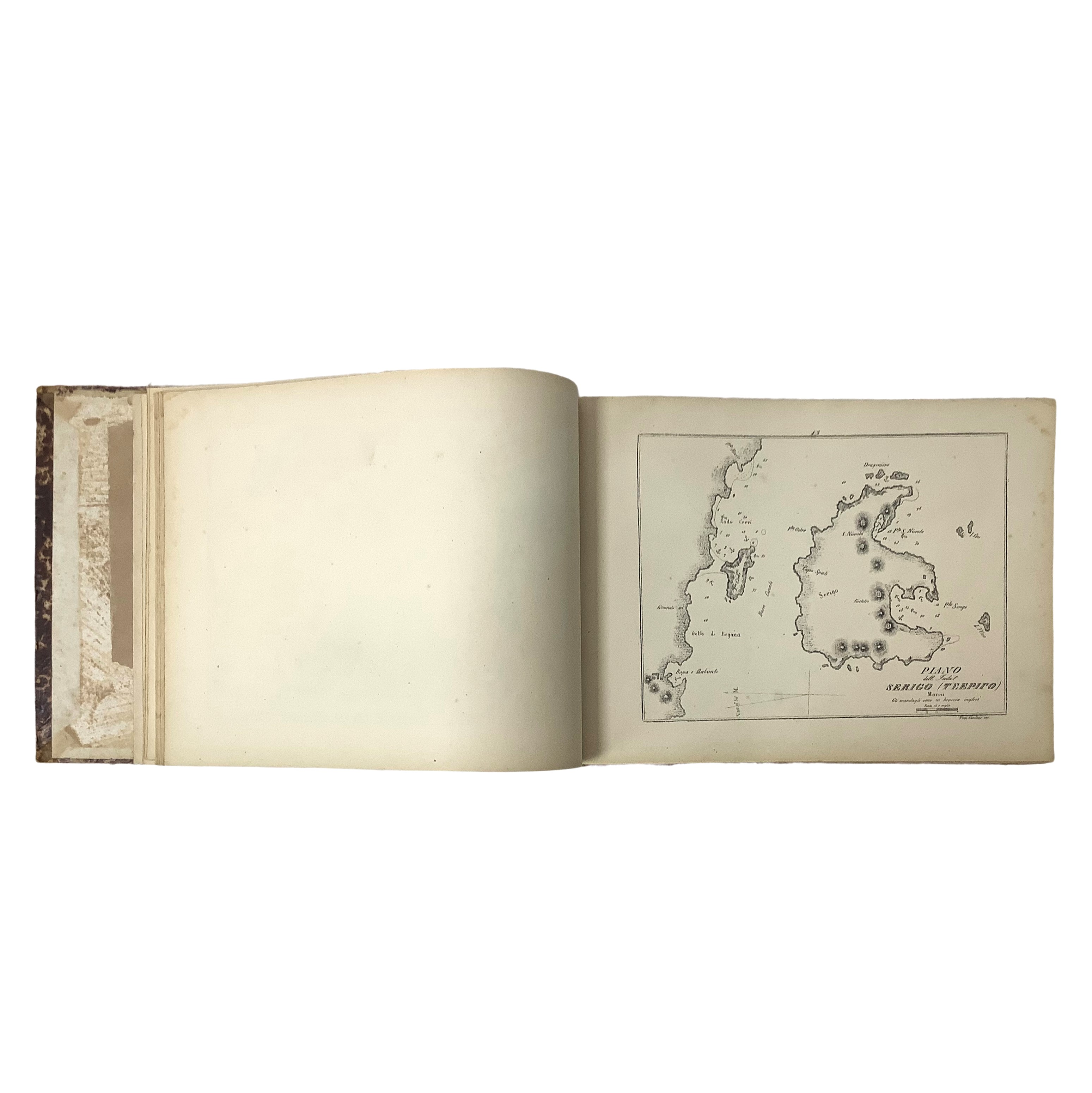 Luigi Lamberti - Raccolta dei più interessanti Piani dei Porti e delle Rade dei Mari (due volumi)
