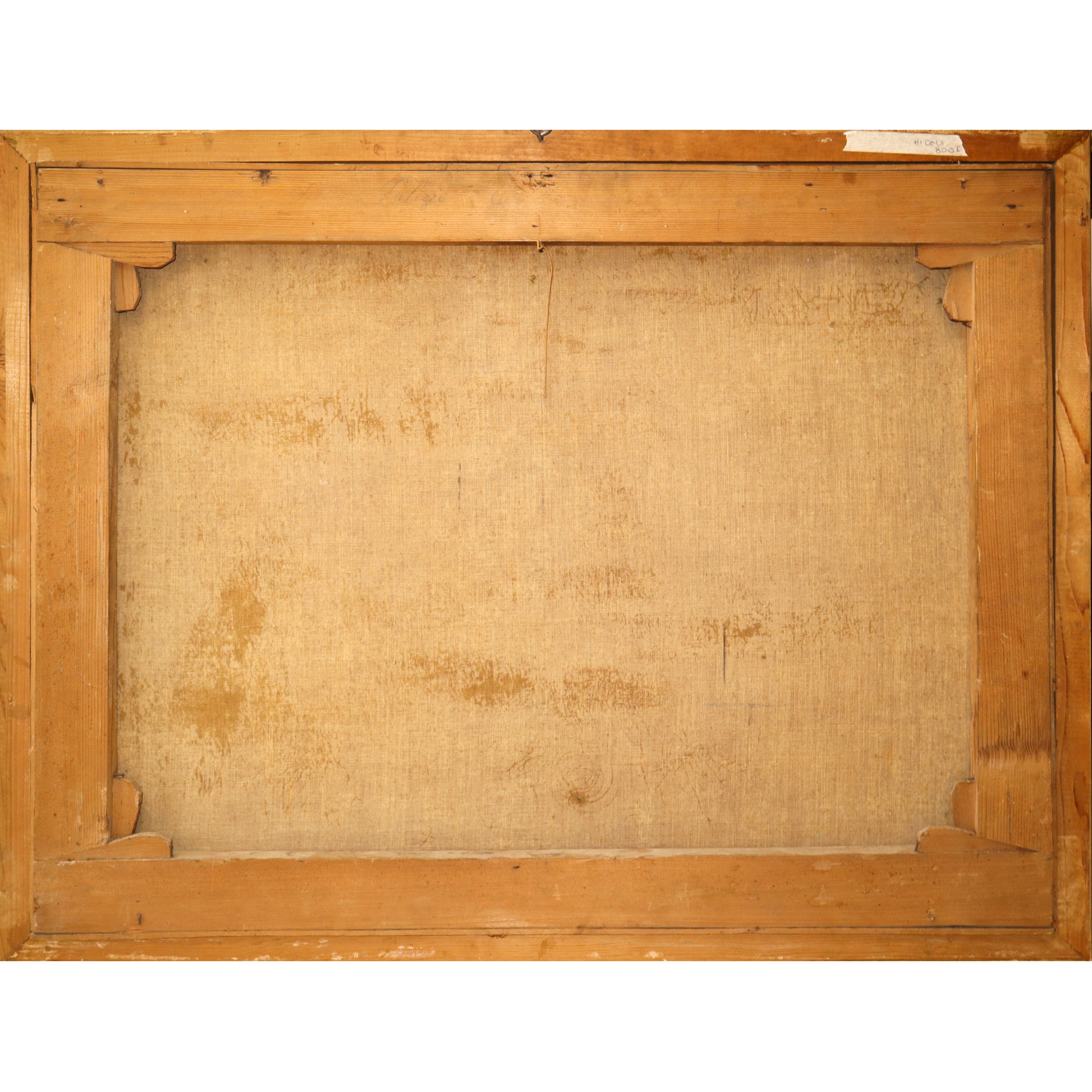 Giovane contadina con asino, pecore e cane