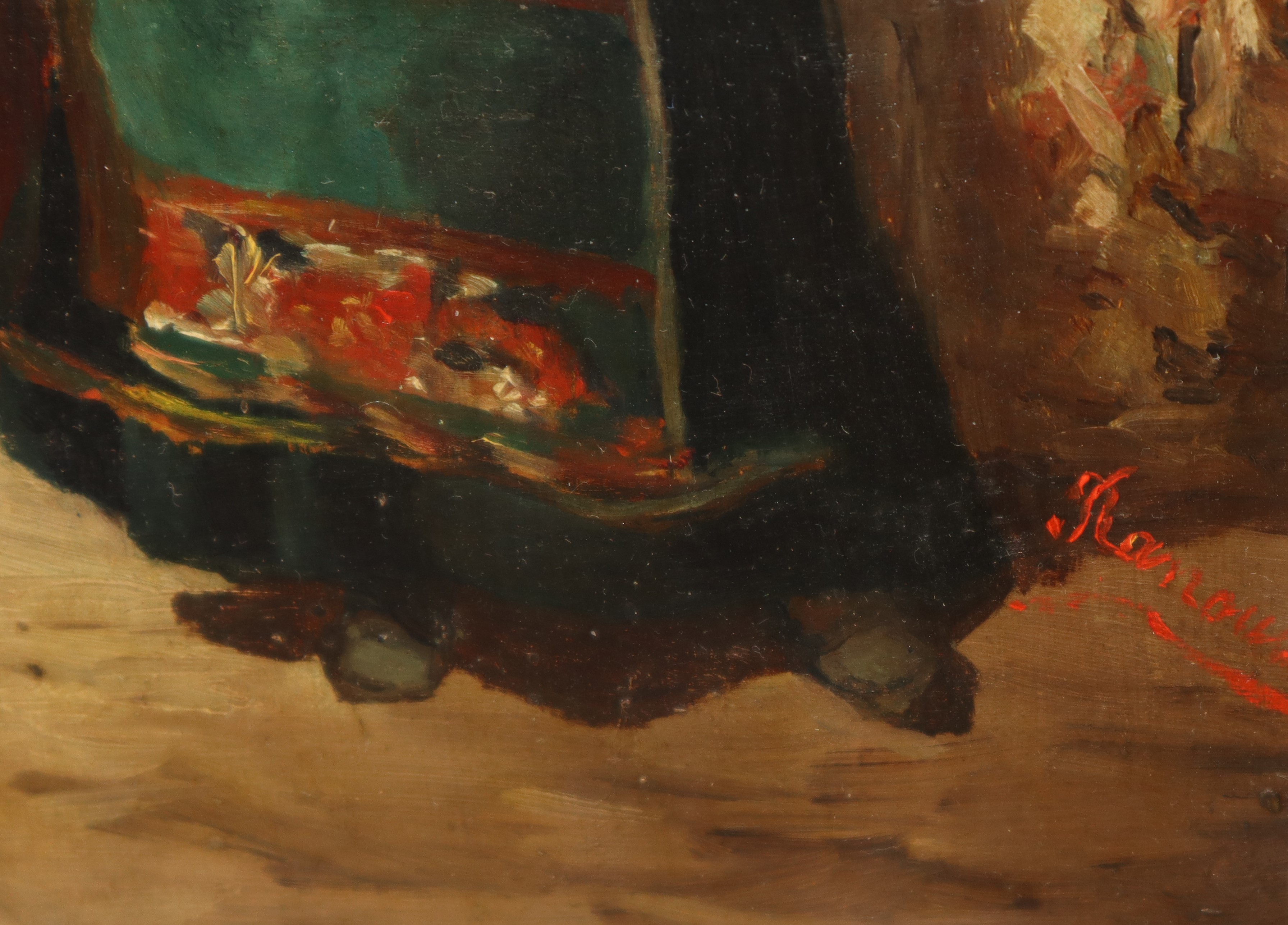 Popolana con mandolino