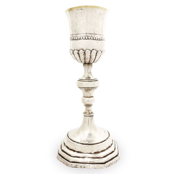 Calice religioso in argento 800