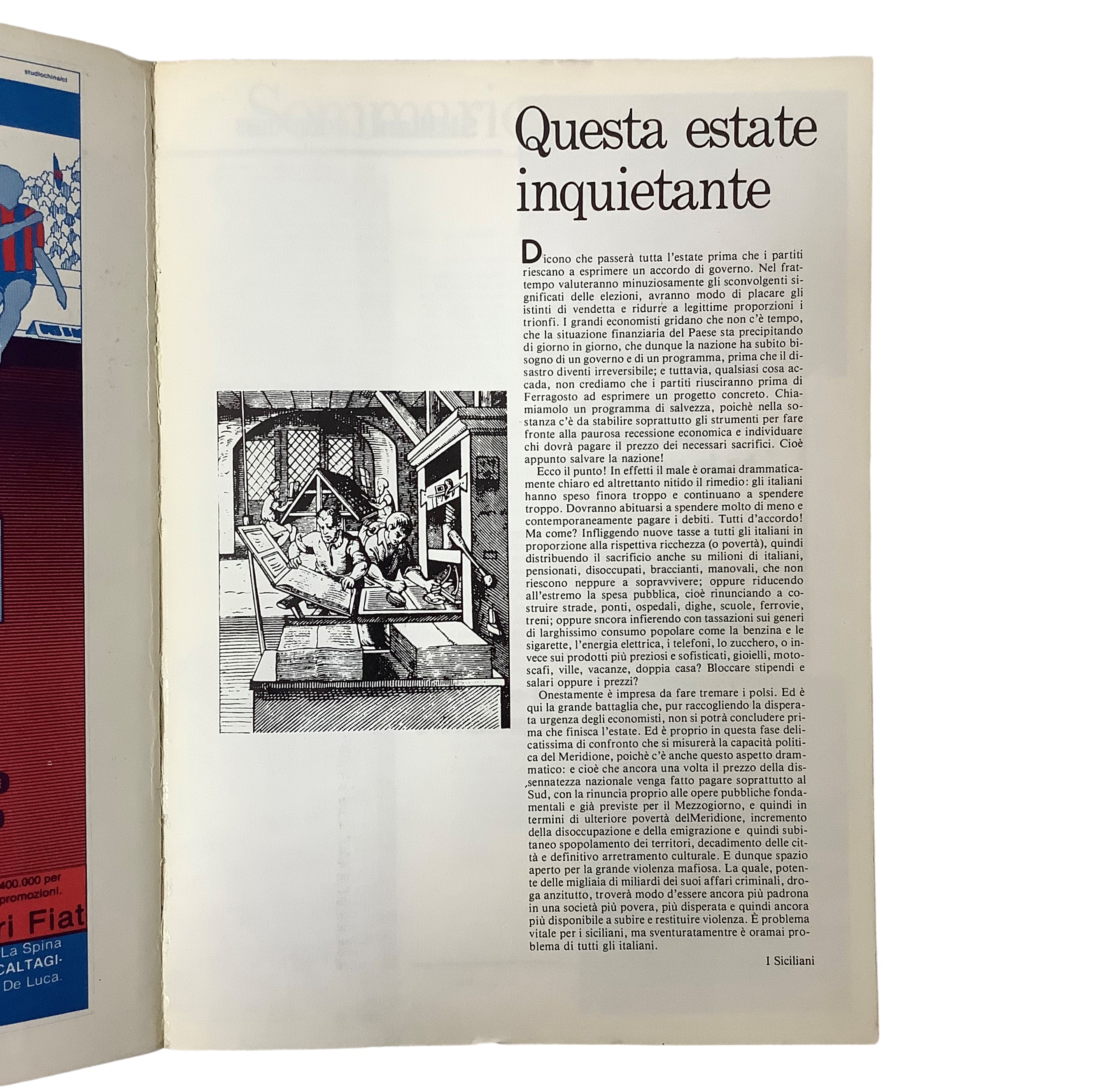 Giuseppe Fava - Raccolta di annate della rivista «I Siciliani»