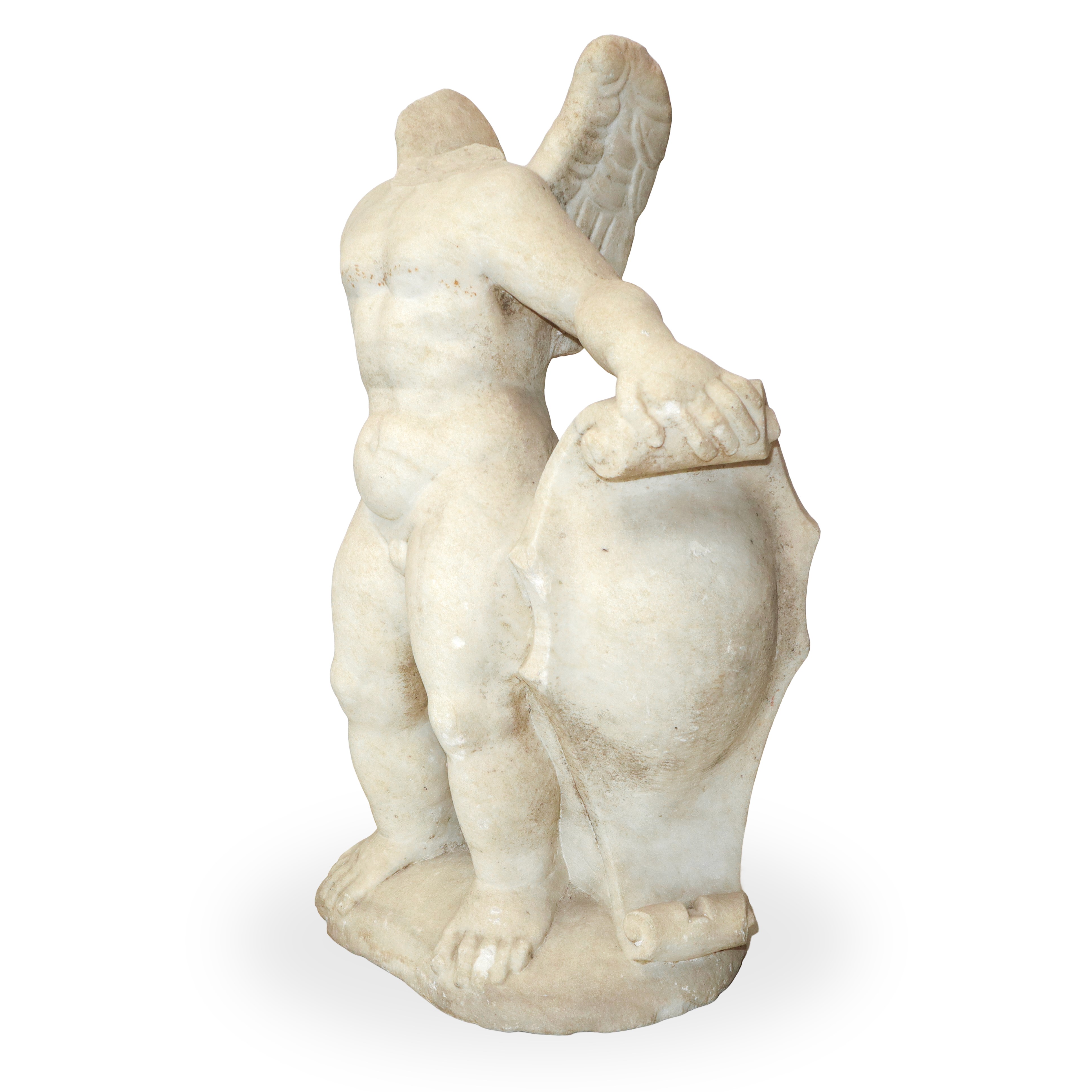 Putto acefalo in marmo, XVI secolo