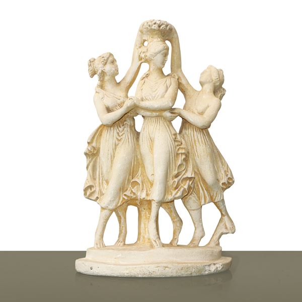 Le tre Grazie, calco in gesso