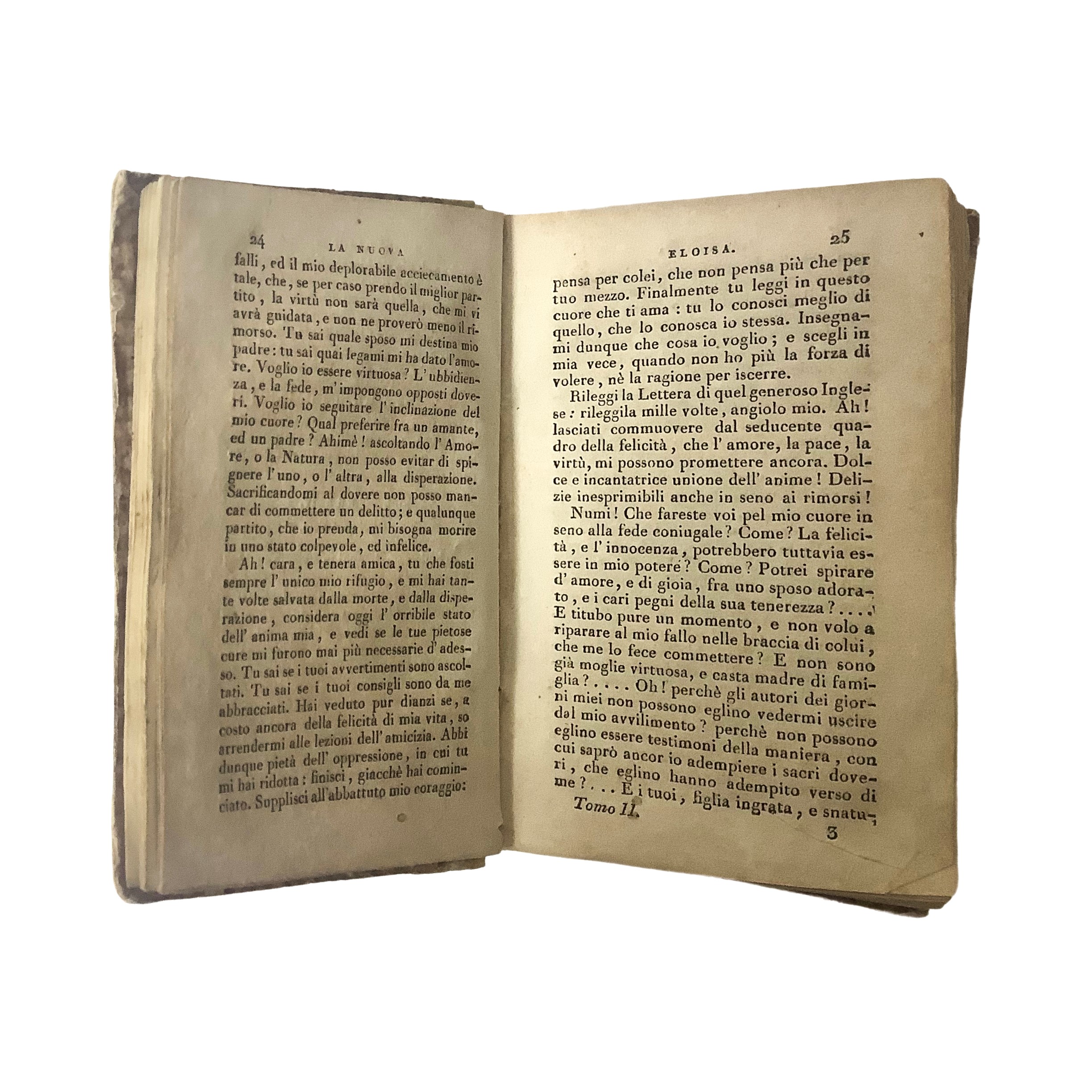Jean-jacques Rousseau - La Nuova Eloisa o Lettere di due amanti – Tomo II