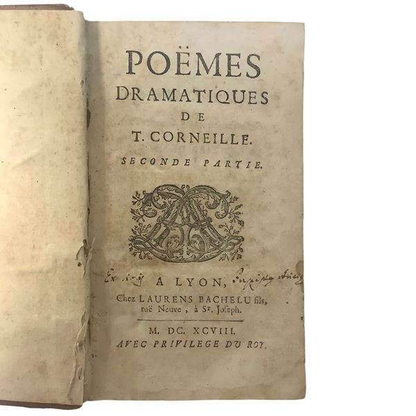 Poëmes dramatiques de T. Corneille - Seconde Partie