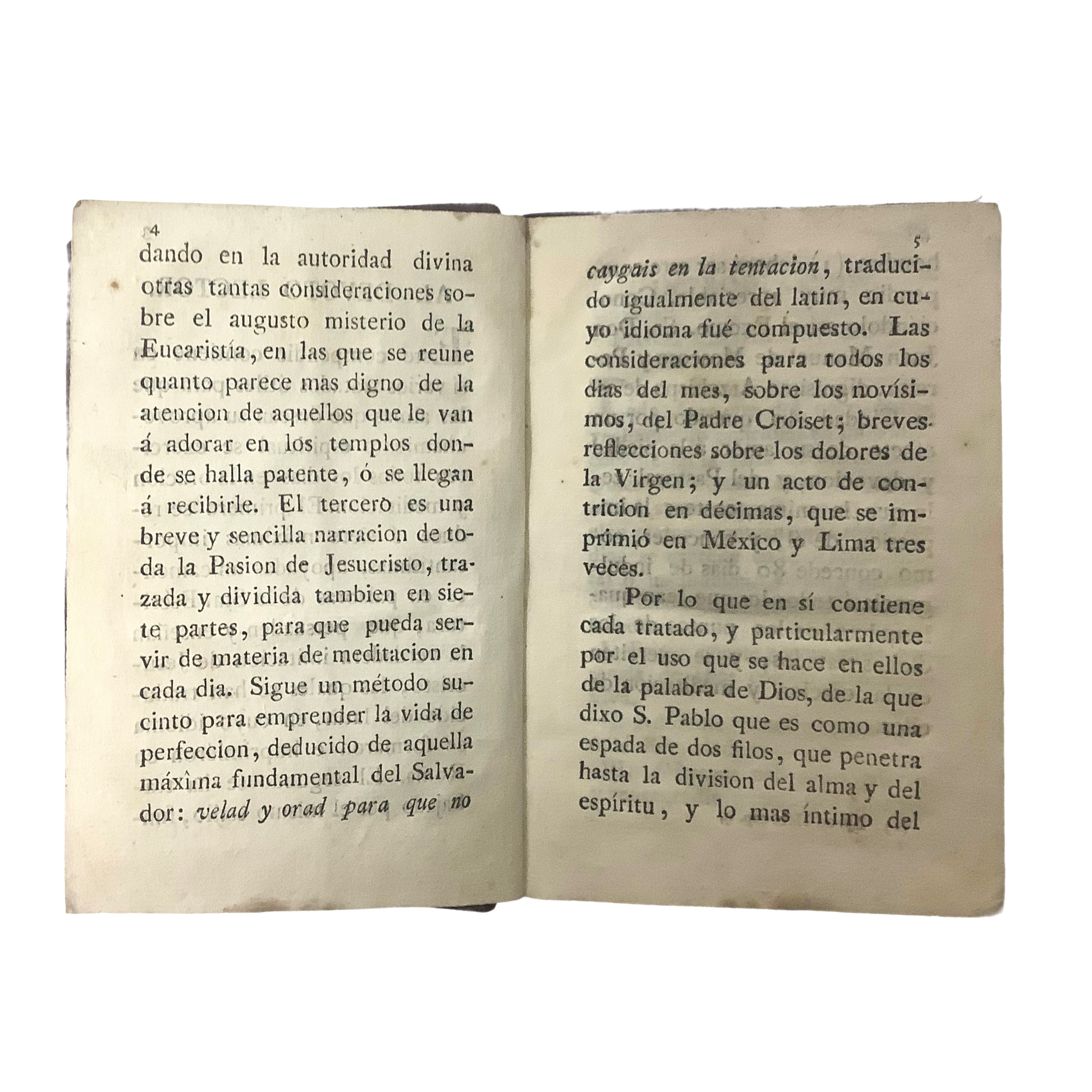 Juan Manuel de Moscoso y Peralta, Compendio de varios tratados piadosos (1808)