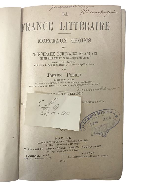 La France Littéraire