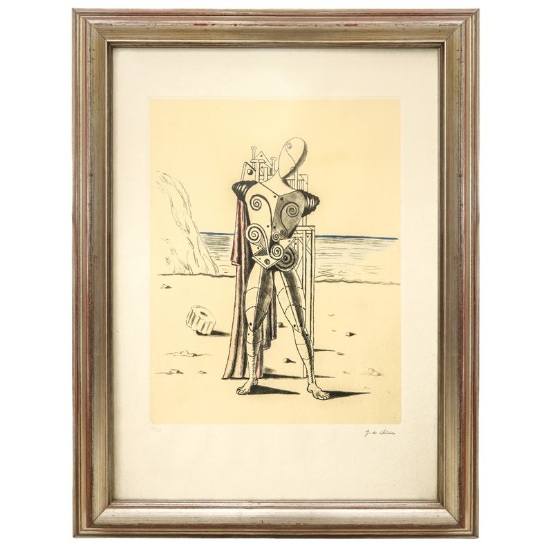 Il trovatore sulla spiaggia