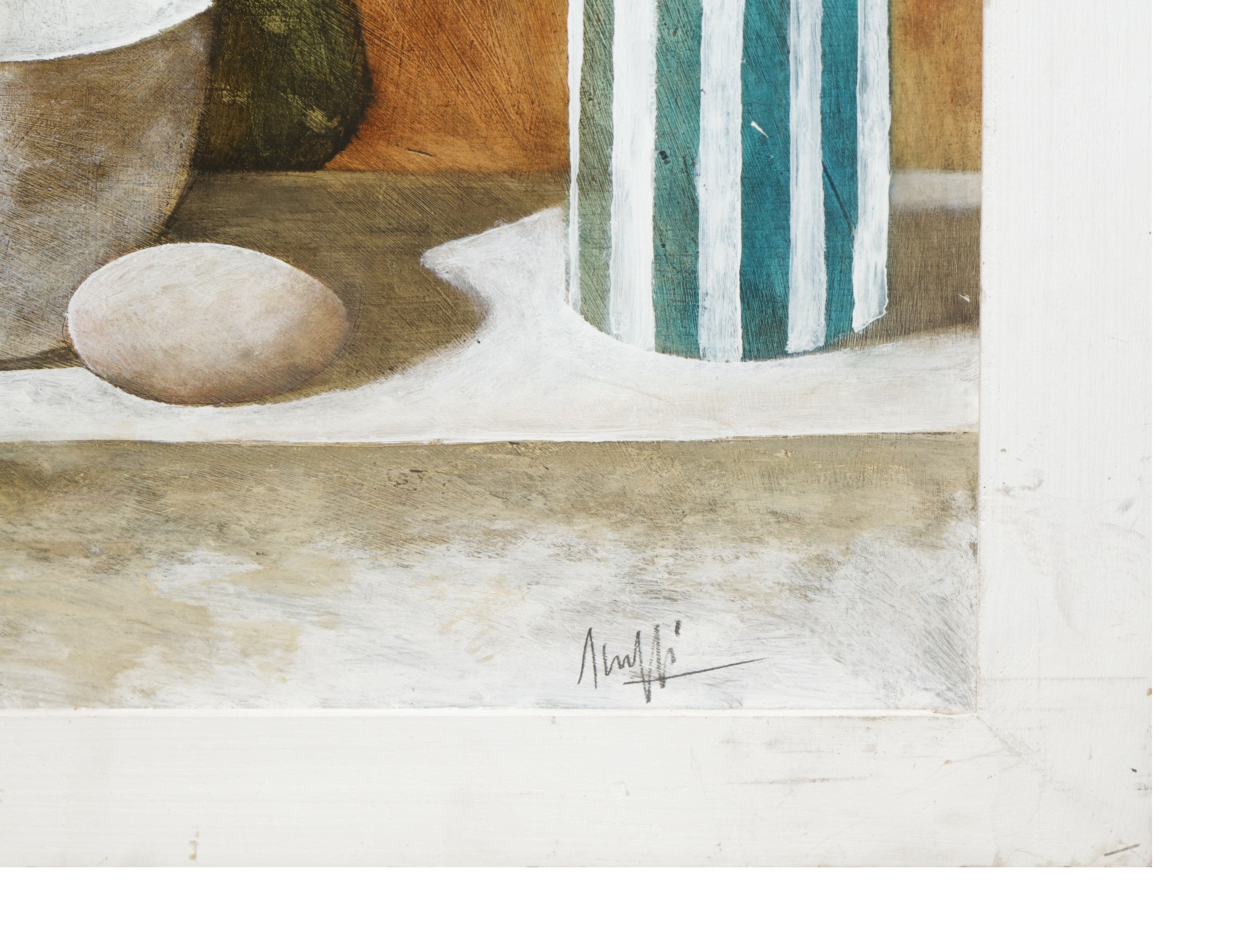 Composizione con fico d'india