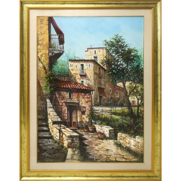 Ferdinando Sapio - Scorcio di paese