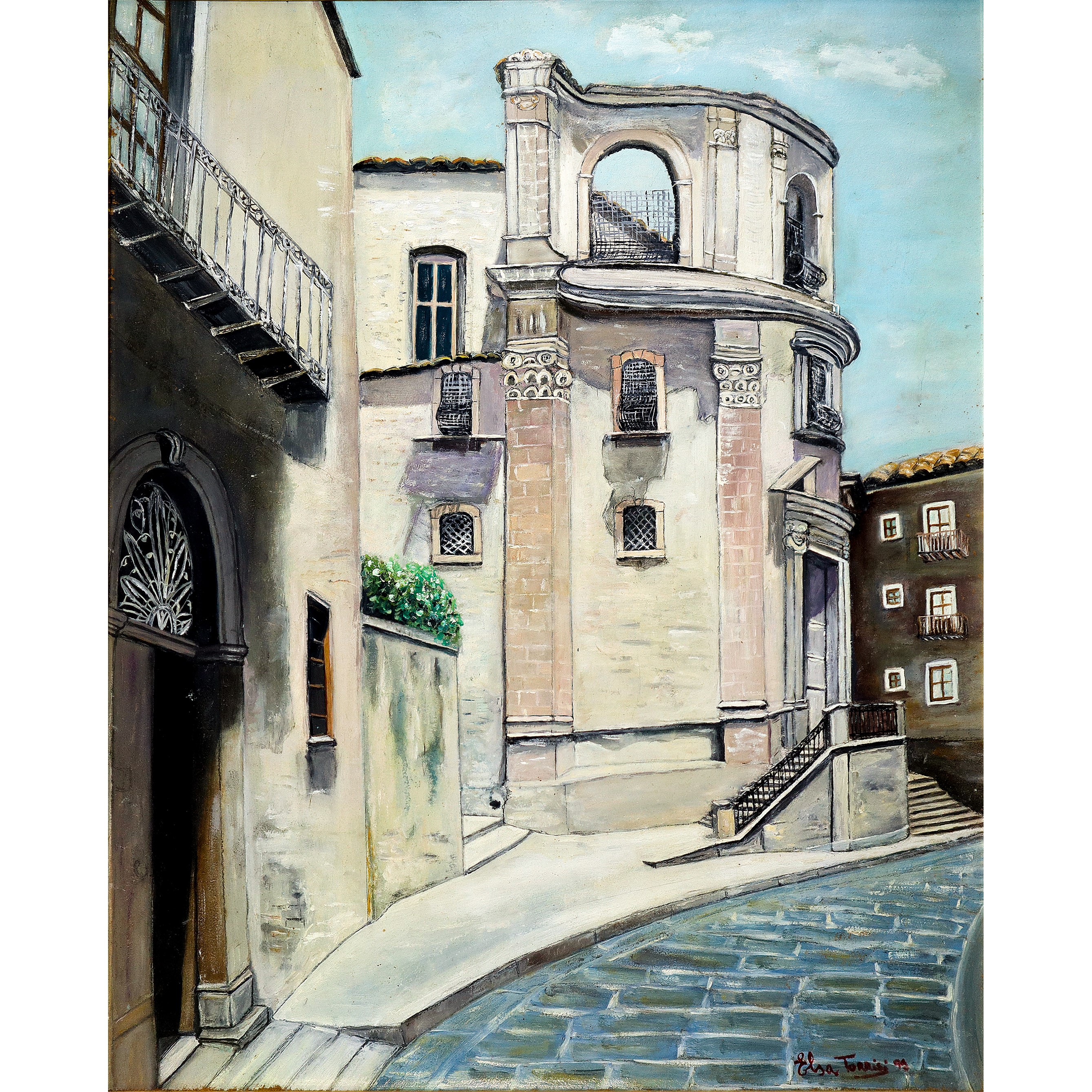 Elsa Torrisi - Scorcio di Piazza Armerina
