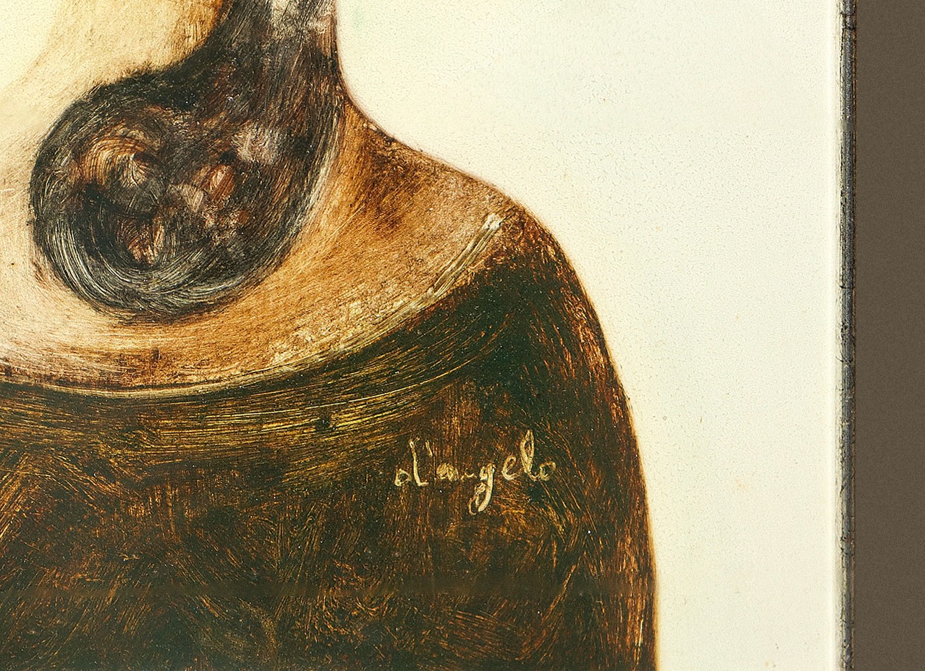 Cesare D'angelo - Figura di Donna di Profilo