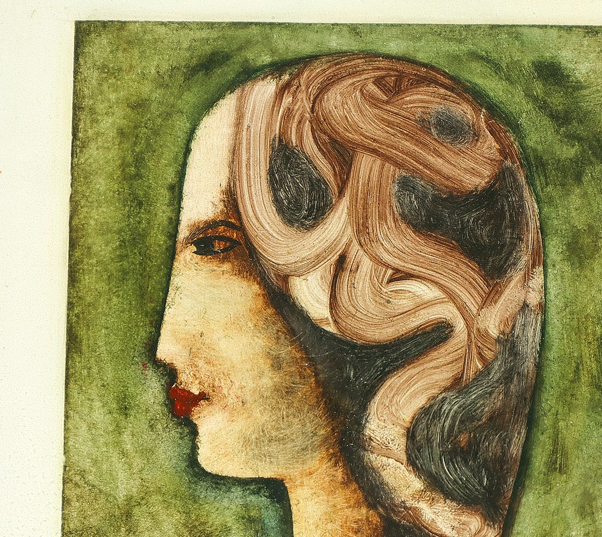 Cesare D'angelo - Figura di Donna di Profilo