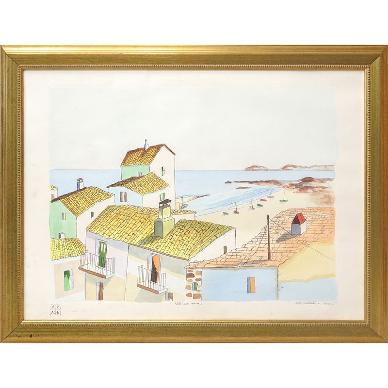 Aldo Riso - Tetti sul Mare