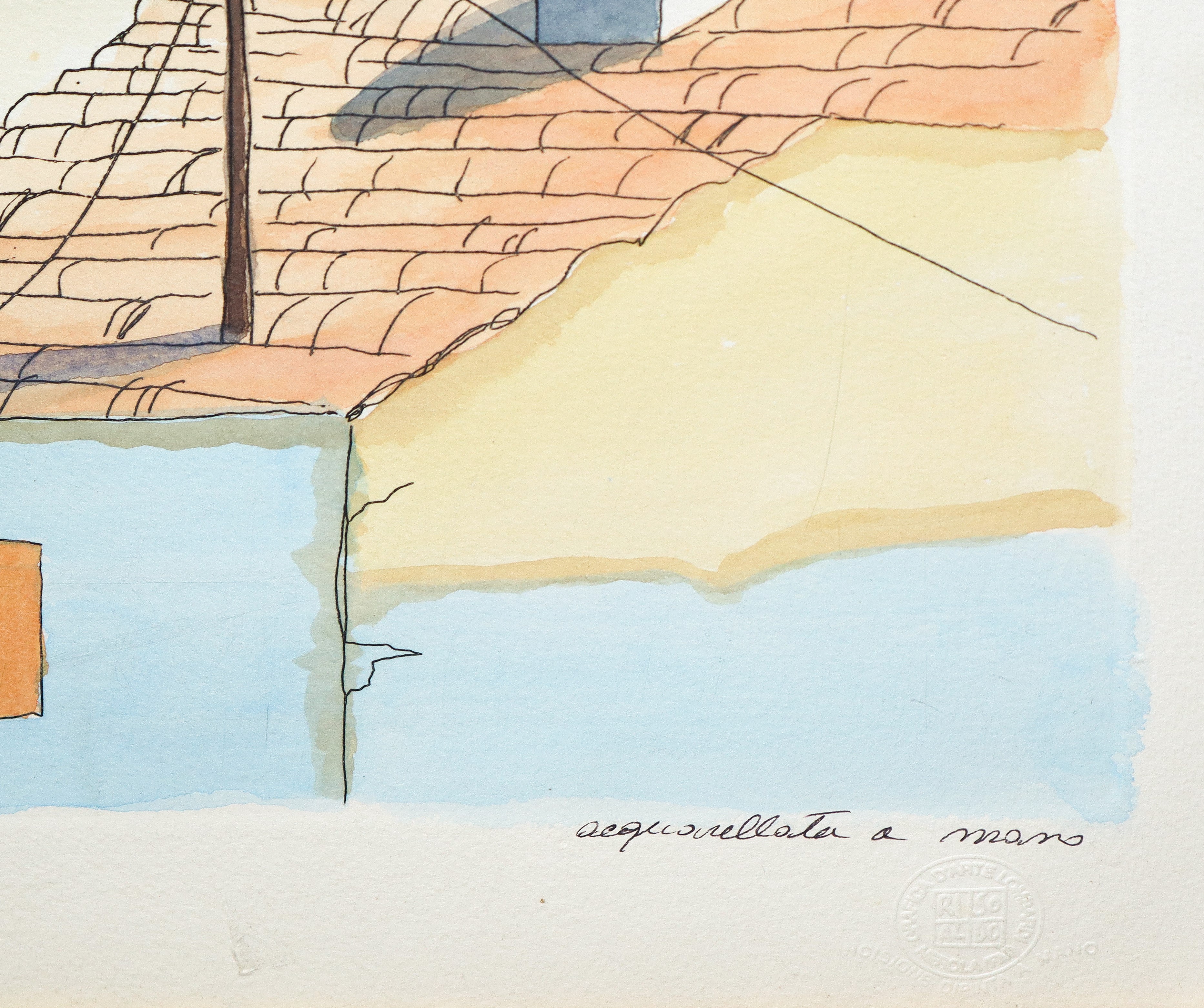 Aldo Riso - Tetti sul Mare