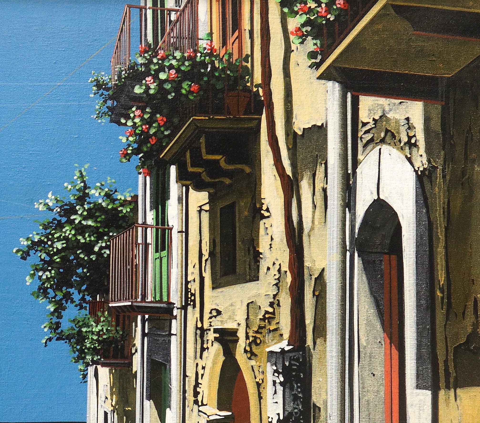 Giuseppe Gallà - Scorcio con Barche