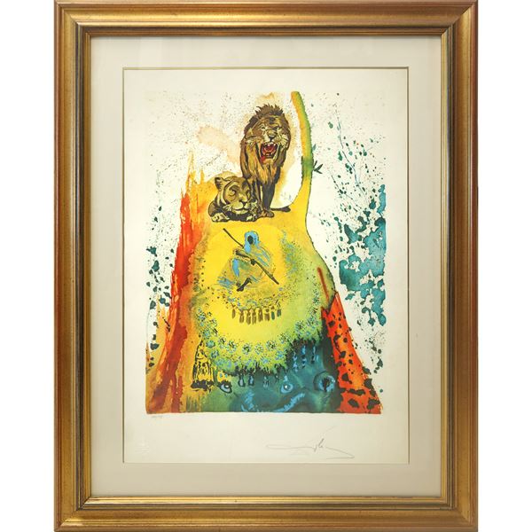 Salvador  Dalì - The lions