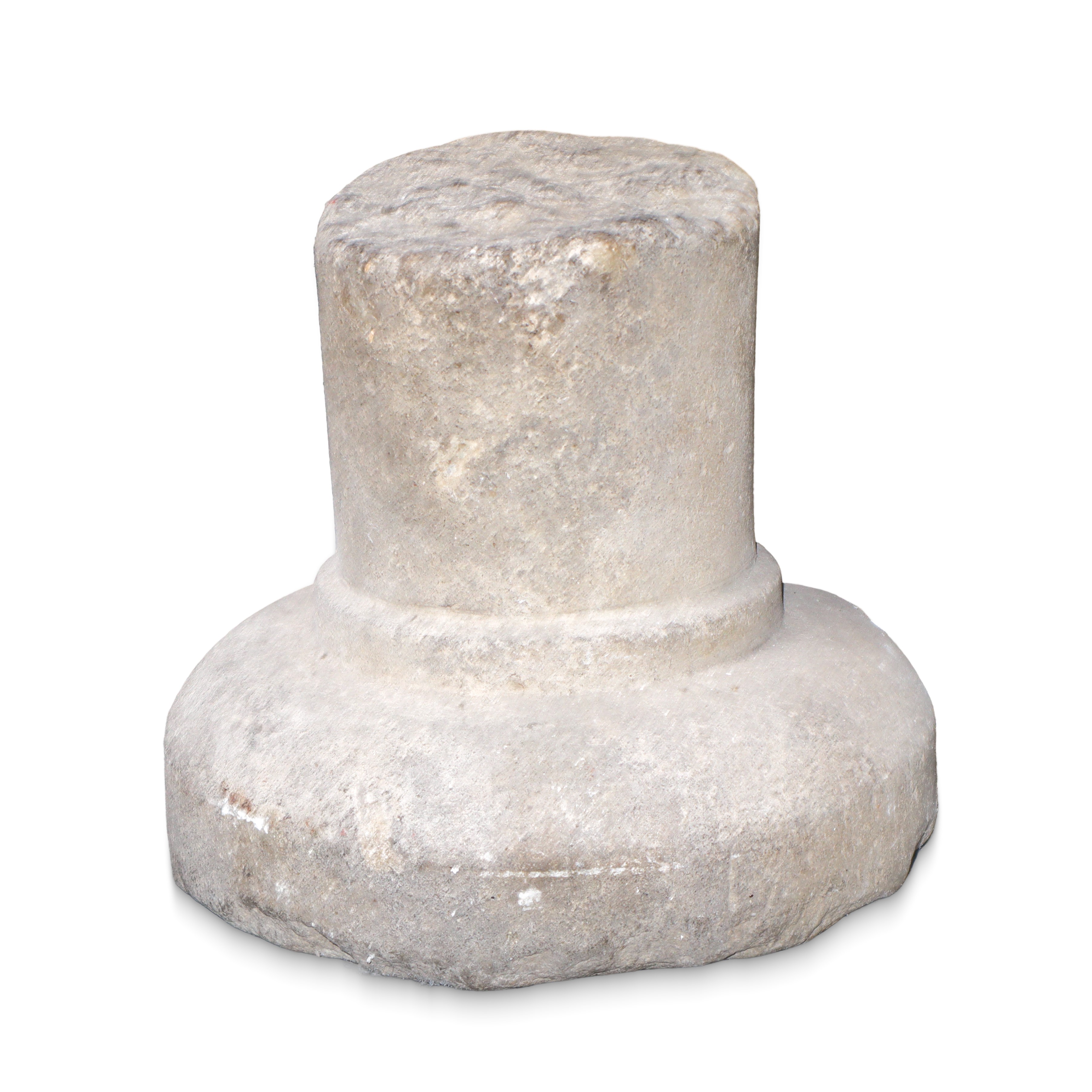 Frammento di Colonna in Pietra Bianca di Comiso
