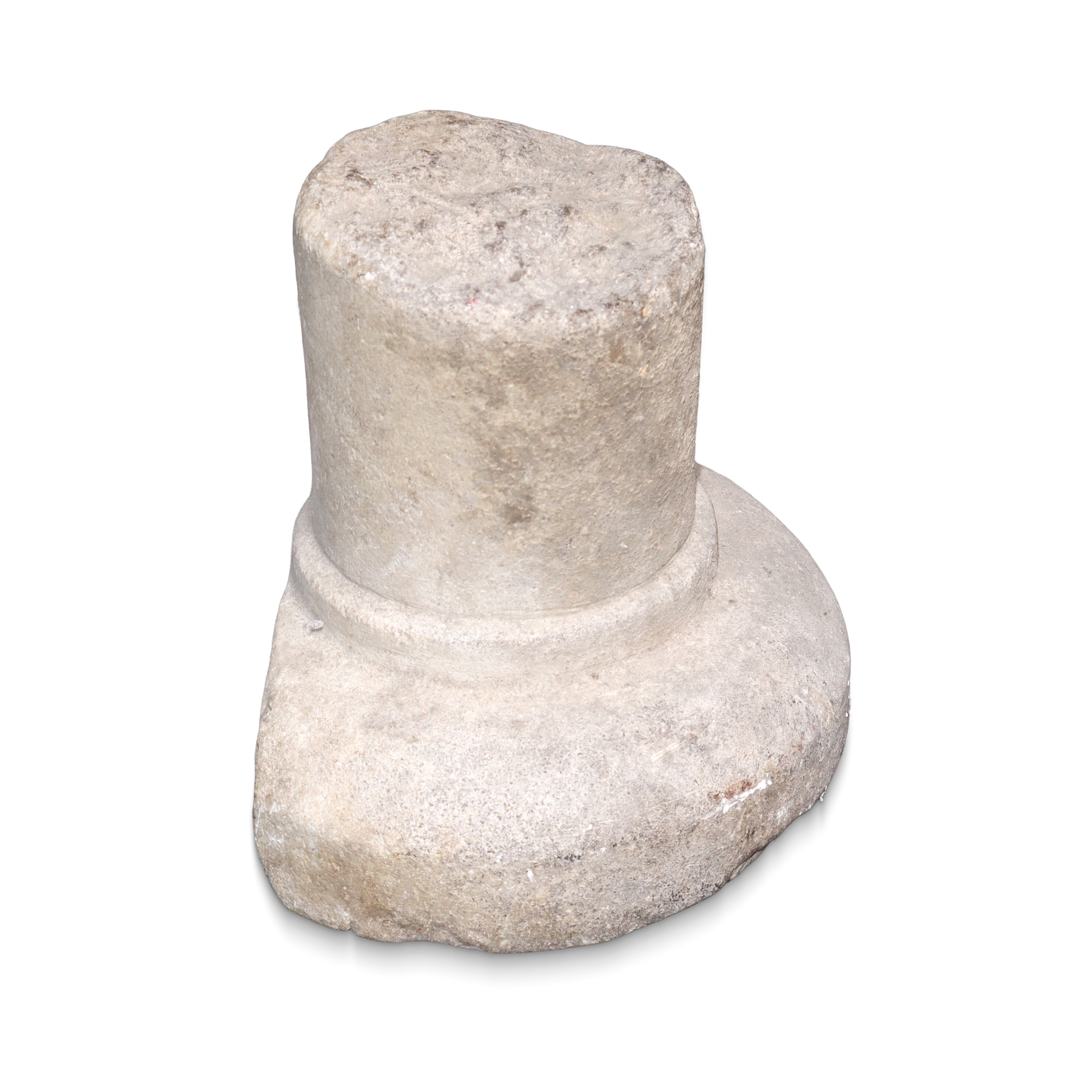Frammento di Colonna in Pietra Bianca di Comiso