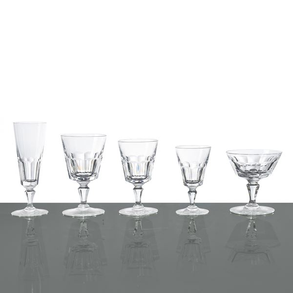 Baccarat France - Set of 6 Baccarat crystal glasses, Missouri model