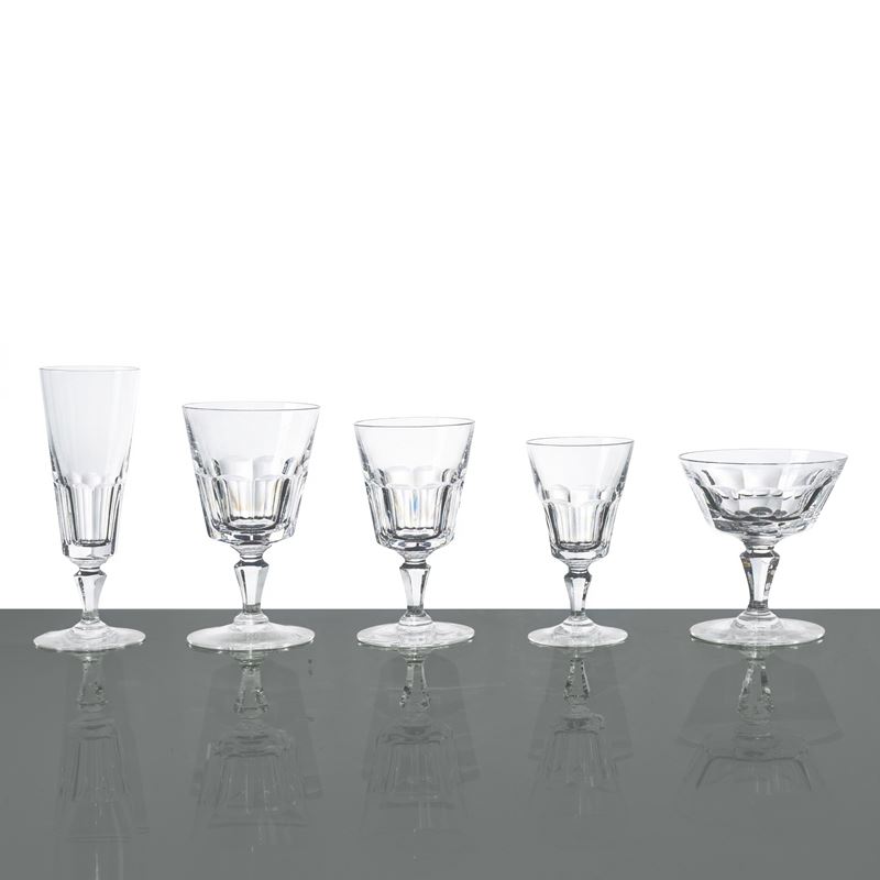 Baccarat France - Servizio di bicchieri e accessori in cristallo modello “Missouri”