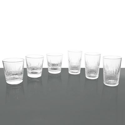 Servizio di bicchieri da cocktail e highballs (Nancy, 6+6)