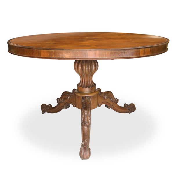 Table with three-star base