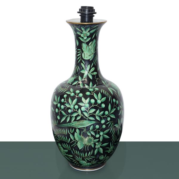 Grande Lampada vaso giardino zoologico, con design orientale