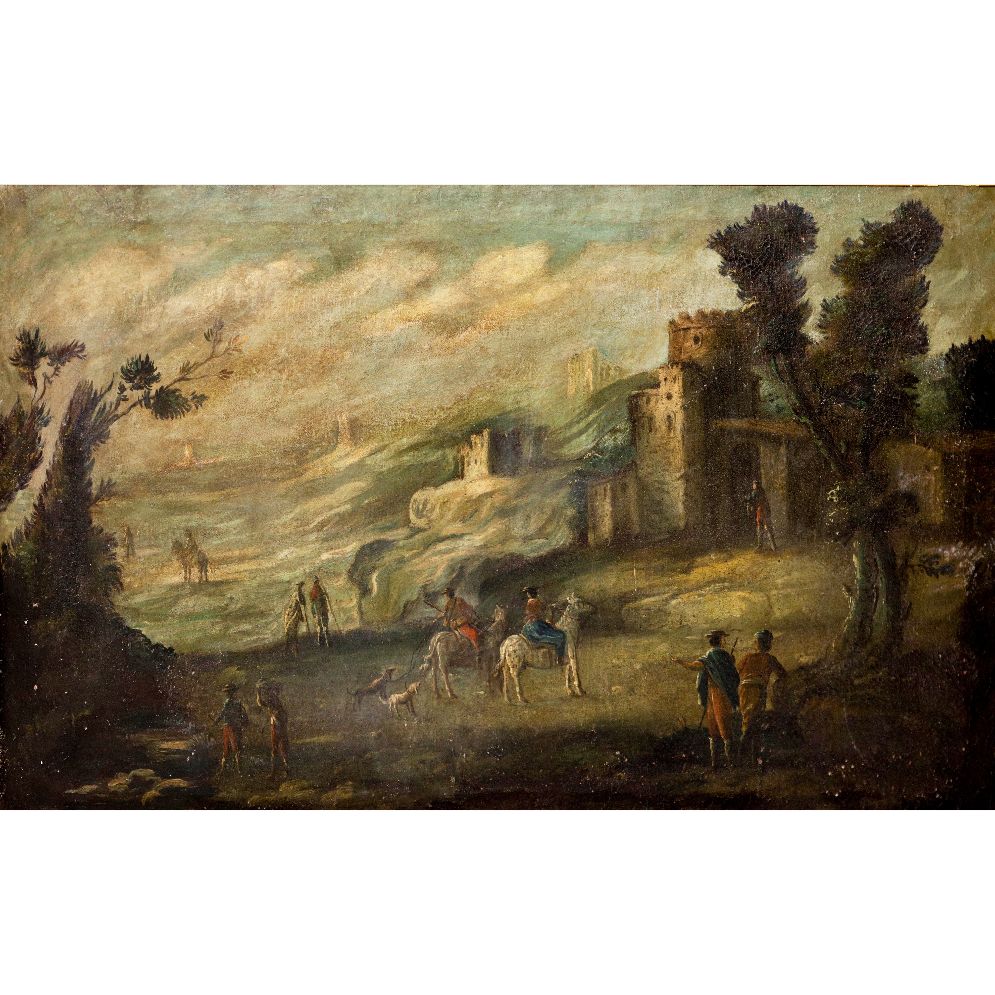 Paesaggio con Fortificazione