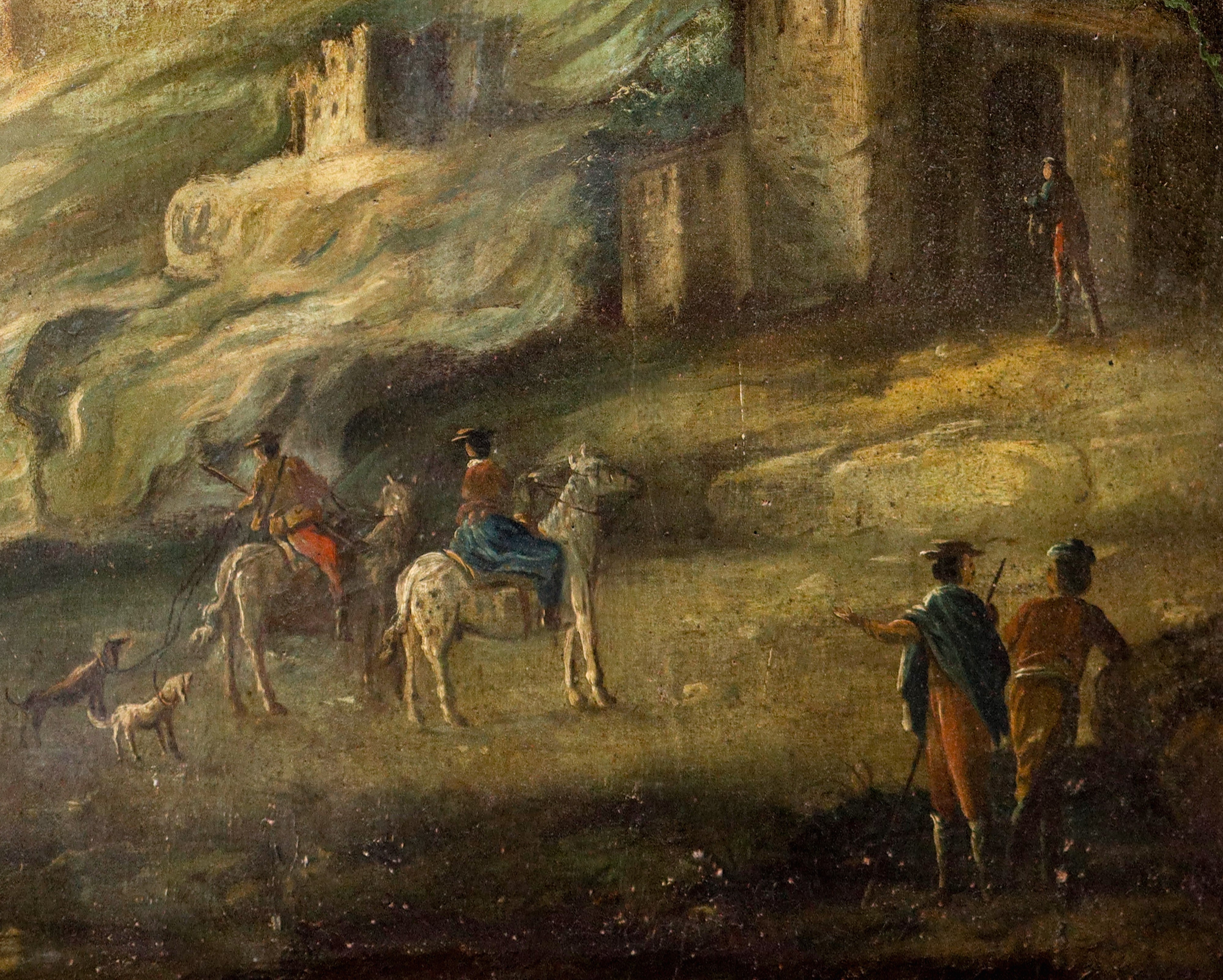 Paesaggio con Fortificazione