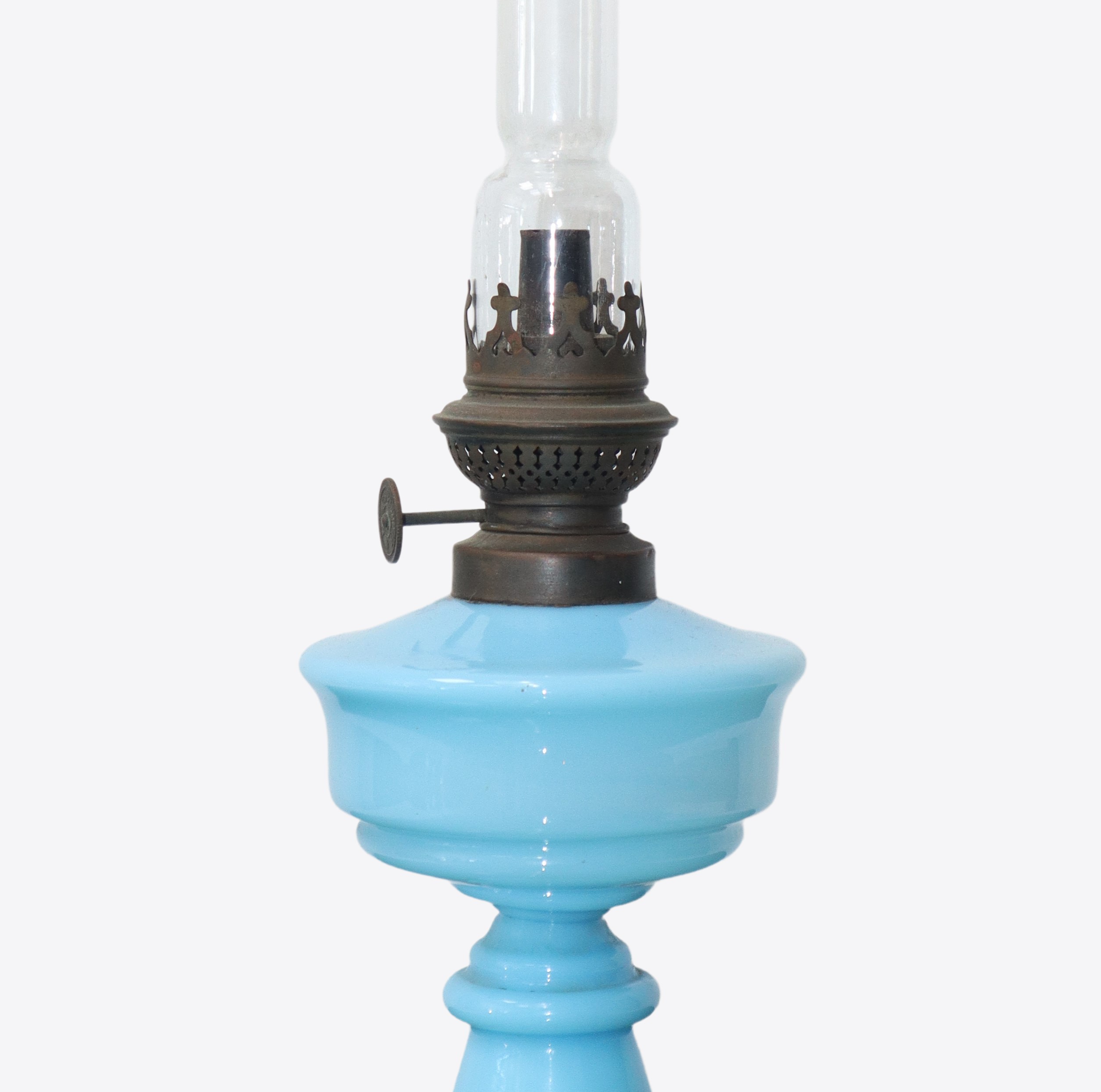 Lume in Porcellana Celeste