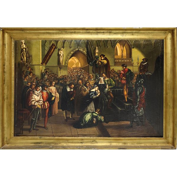Mary Stuart at the gallows