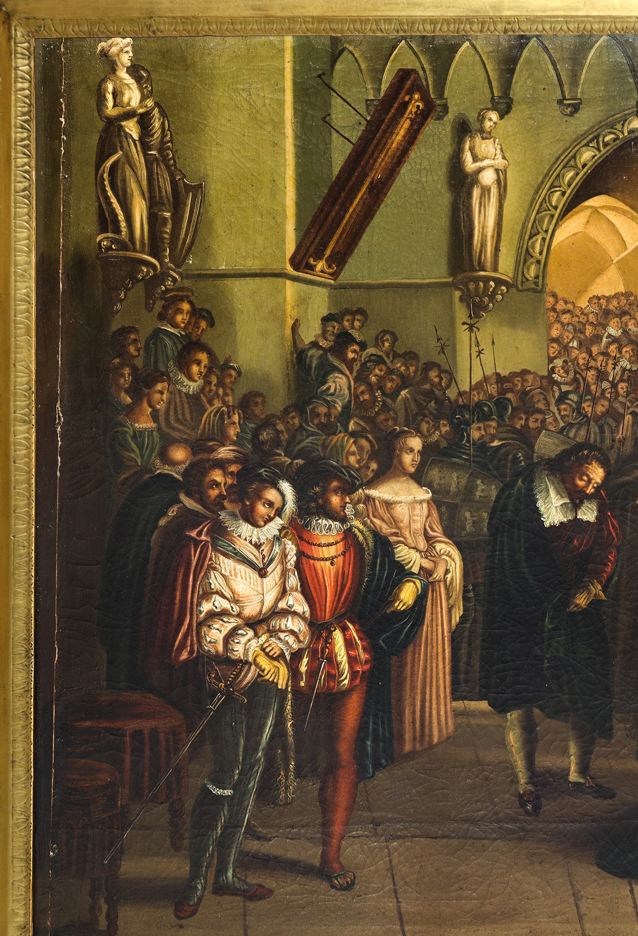 Copia da Francesco Hayez, Maria Stuarda al patibolo, olio su tela