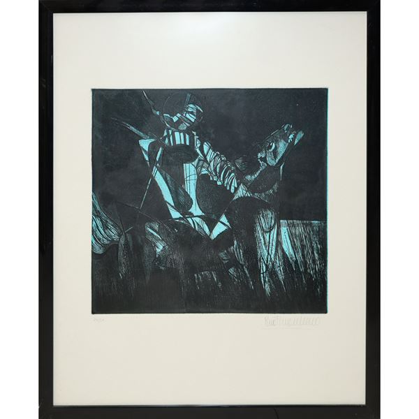 Finocchiaro  Pino - Black and Blue Knight