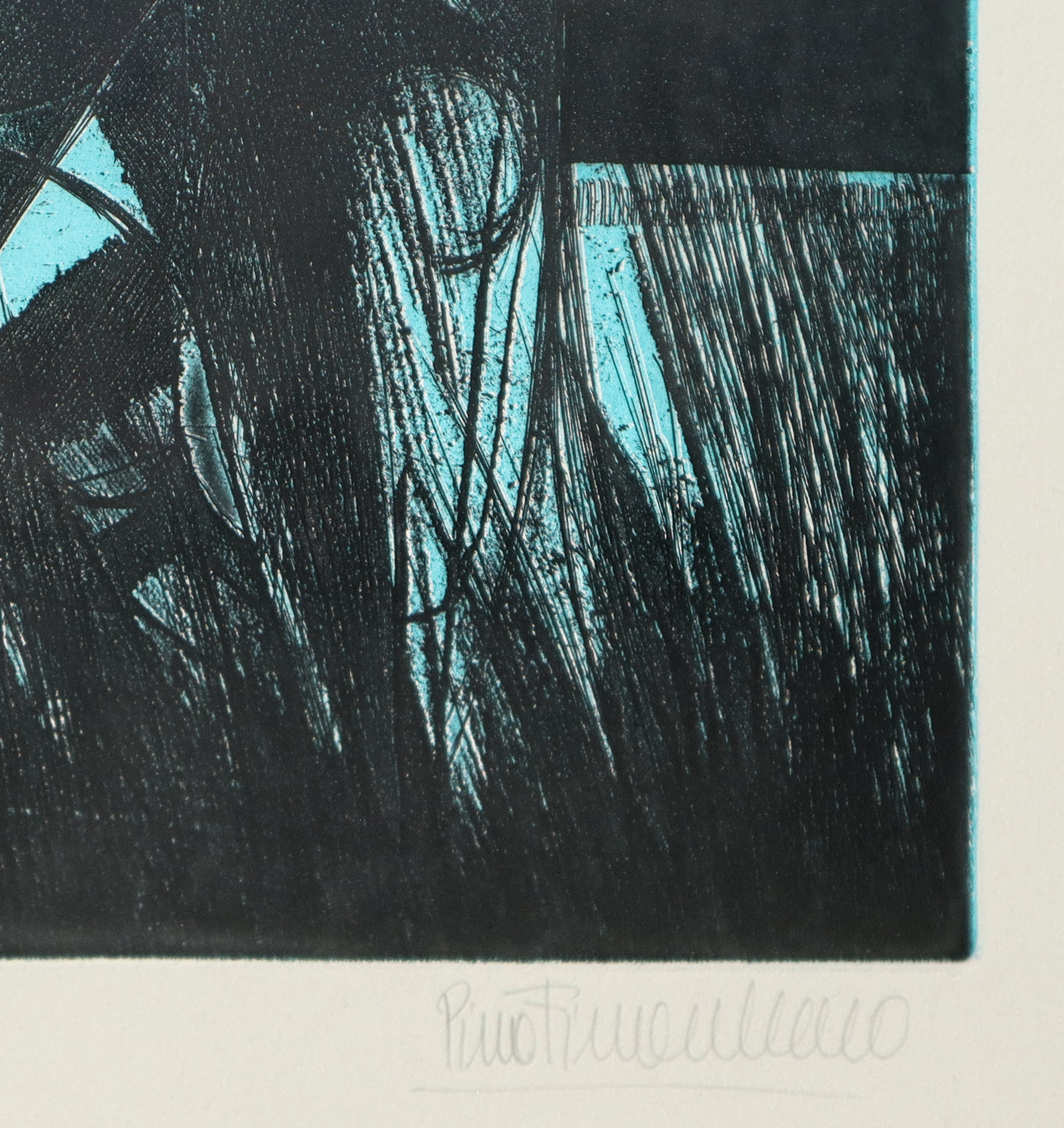 Finocchiaro Pino - Cavaliere nero e azzurro