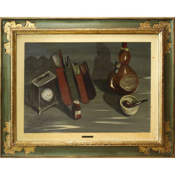 Elio Stagi - Composizione con libri