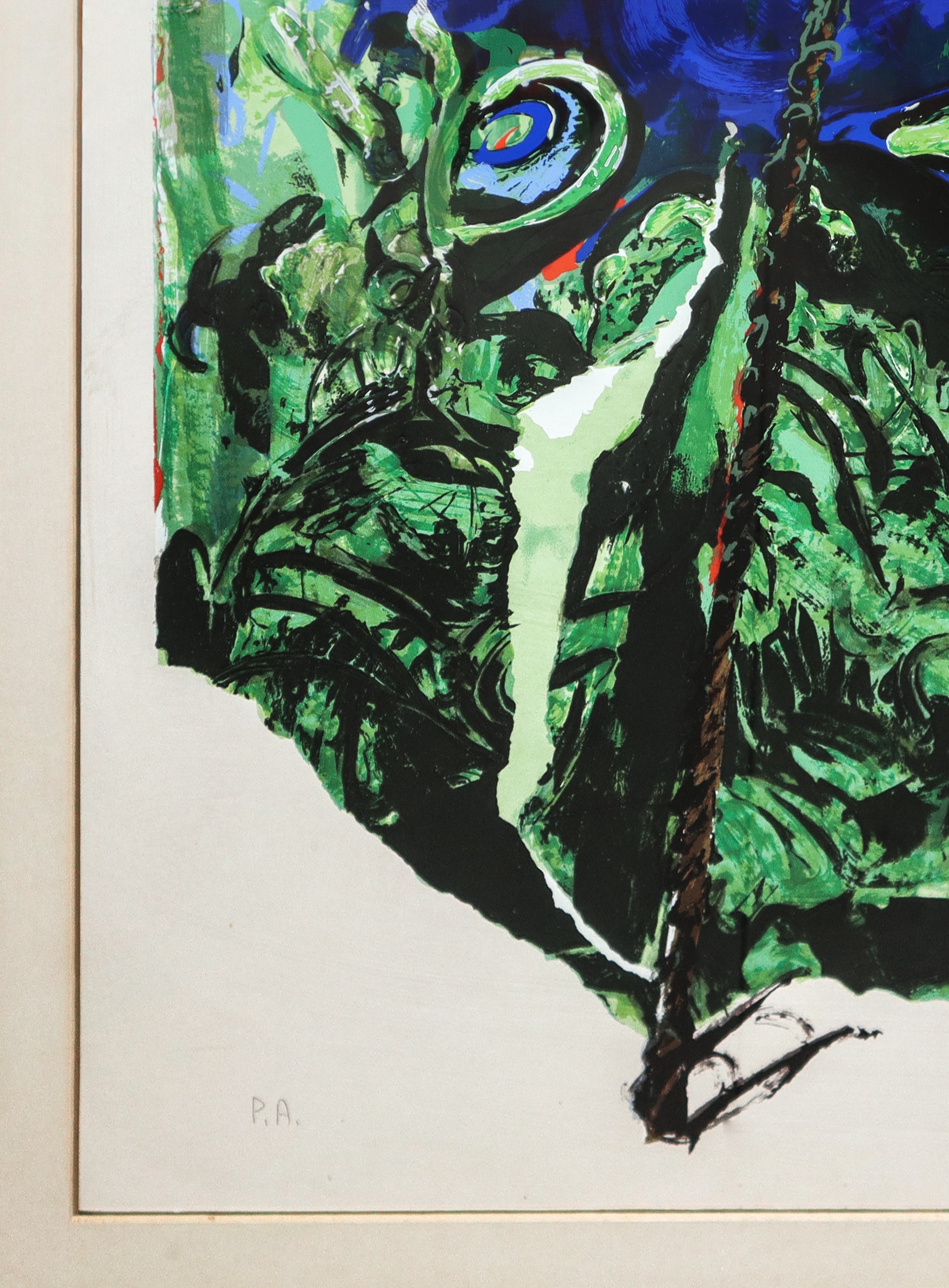 Mario Schifano - Ventoso, serigrafia