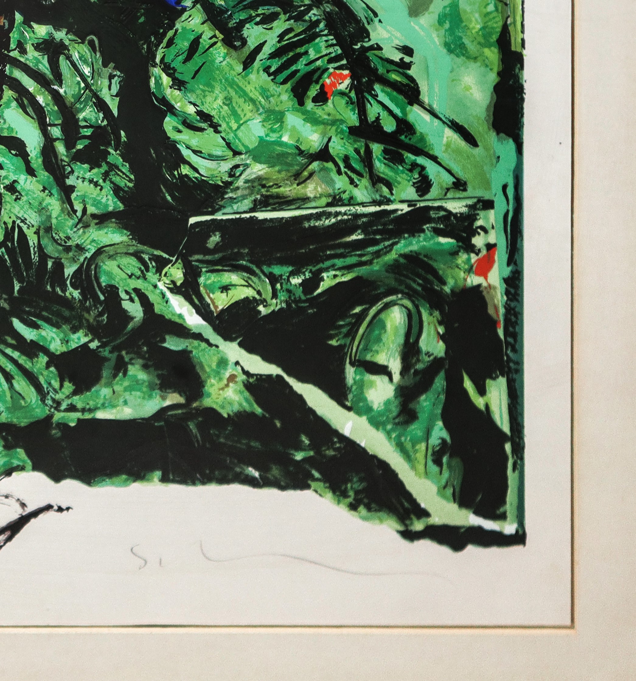 Mario Schifano - Ventoso, serigrafia