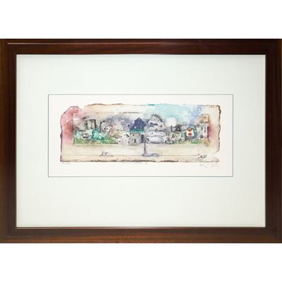 Dejadles Cantar II (tiratura 106/150), disegno o acquerello in cornice
